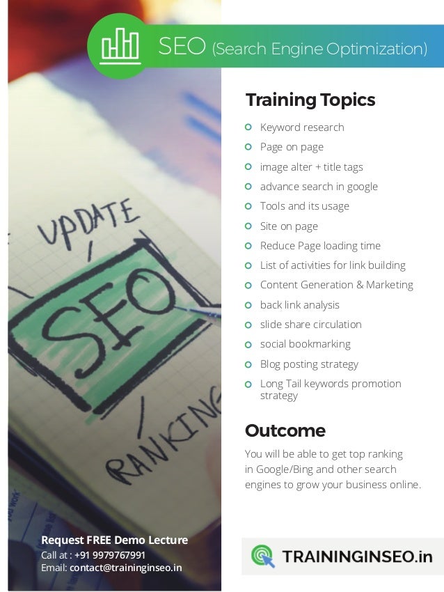 Free seo training pdf Free seo training pdf